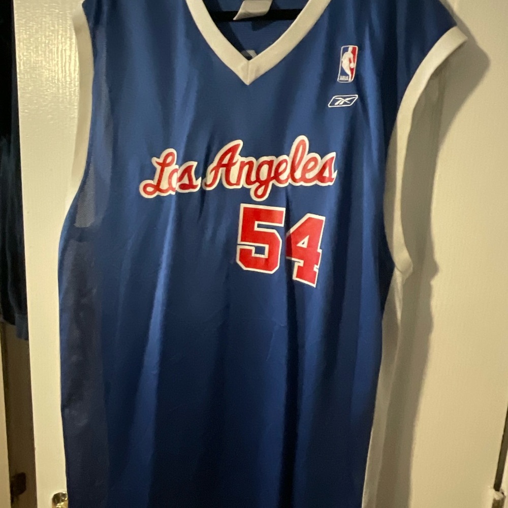 Los Angeles Clippers #52 Chris Wilcox Vintage Blue Jersey Size 2XL NBA